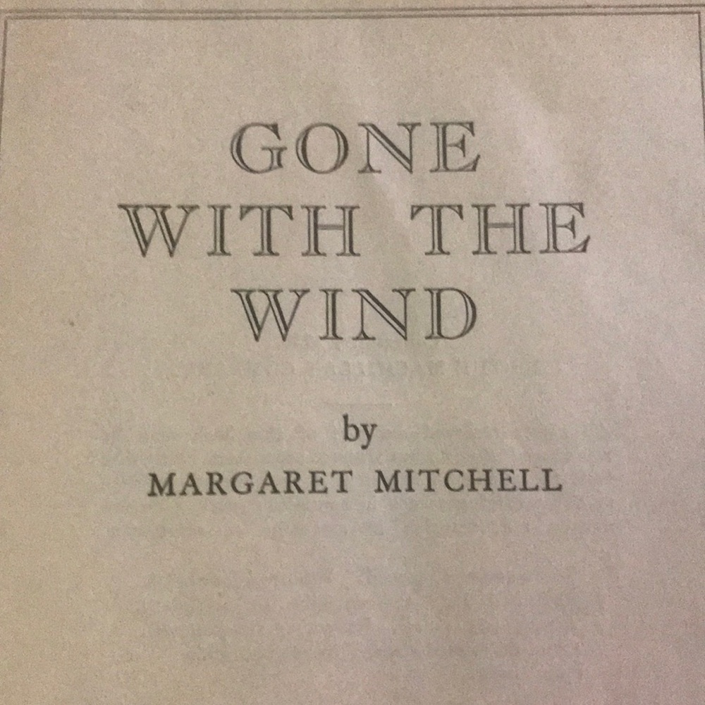 Gone With The Wind, 1936